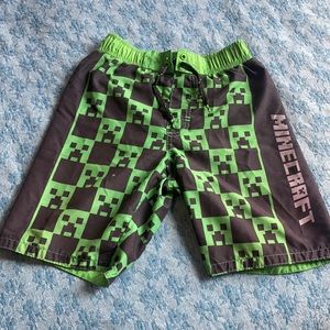 Minecraft Boys Bathing Suit - Size 8